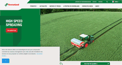 Desktop Screenshot of fr.kverneland.com