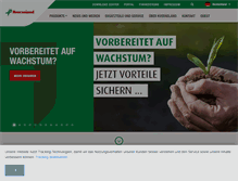 Tablet Screenshot of kverneland.de